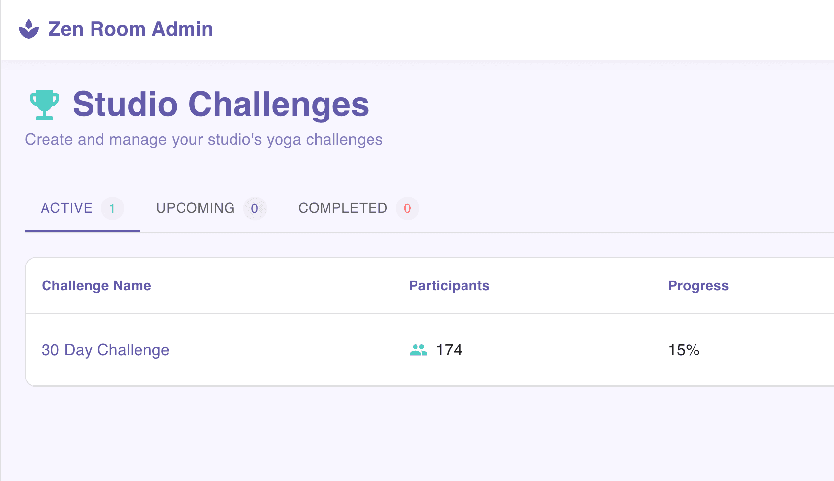 Challenge Creation Interface